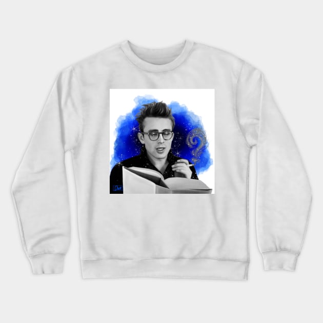 Searching Crewneck Sweatshirt by artbysavi